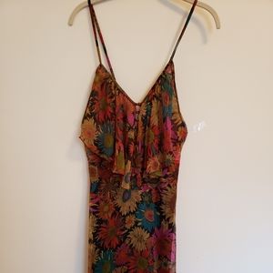 Ooshie floaty floral maxi dress